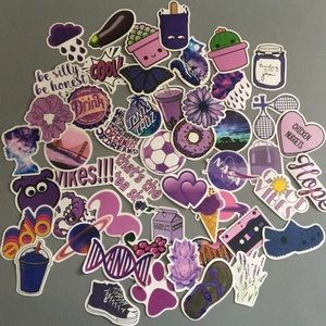 stickers for water bottle, laptop, folders (50)